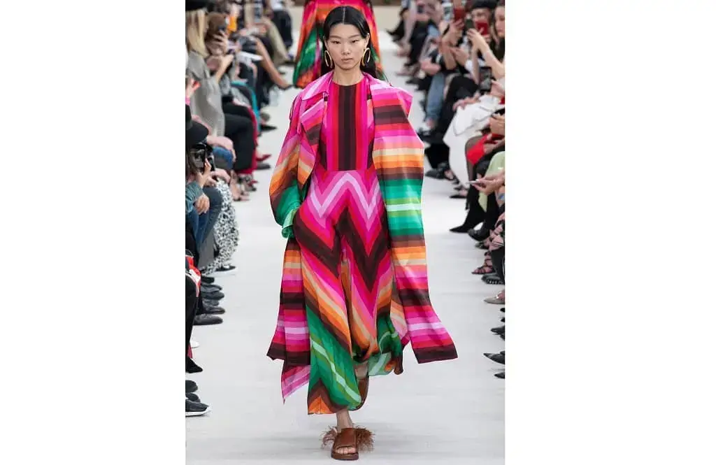 What was Presented by Valentino Creative Director Picciolo