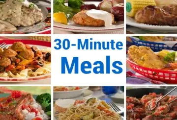 Easy 30-Minute Meals for Effortless, Stress-Free Dinners